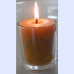 Glass Votive Candle (x2) Cotton Wick